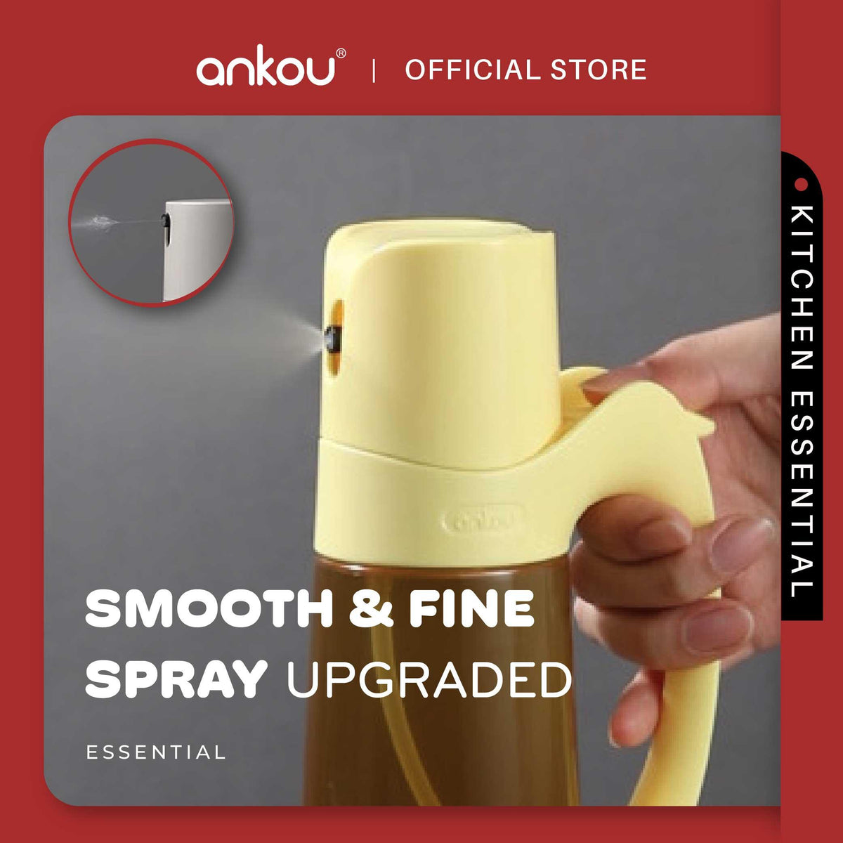 ANKOU Spray Oil Dispenser 300ml