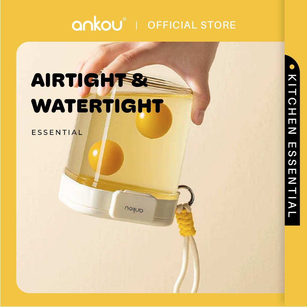 ANKOU Anti-UV Milk Powder Container with Holder - 400ml