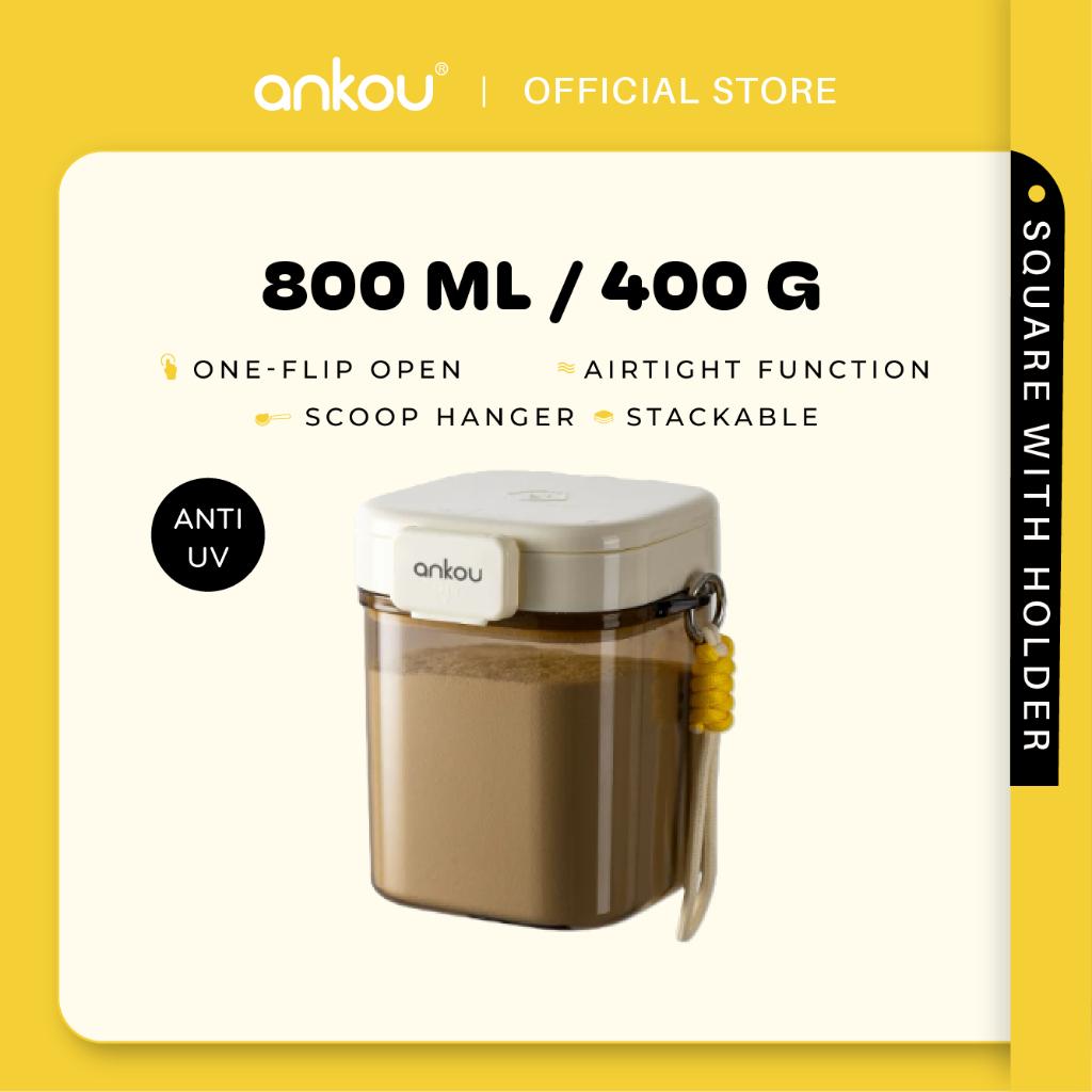 ANKOU Anti-UV Milk Powder Container with Holder - 800ml