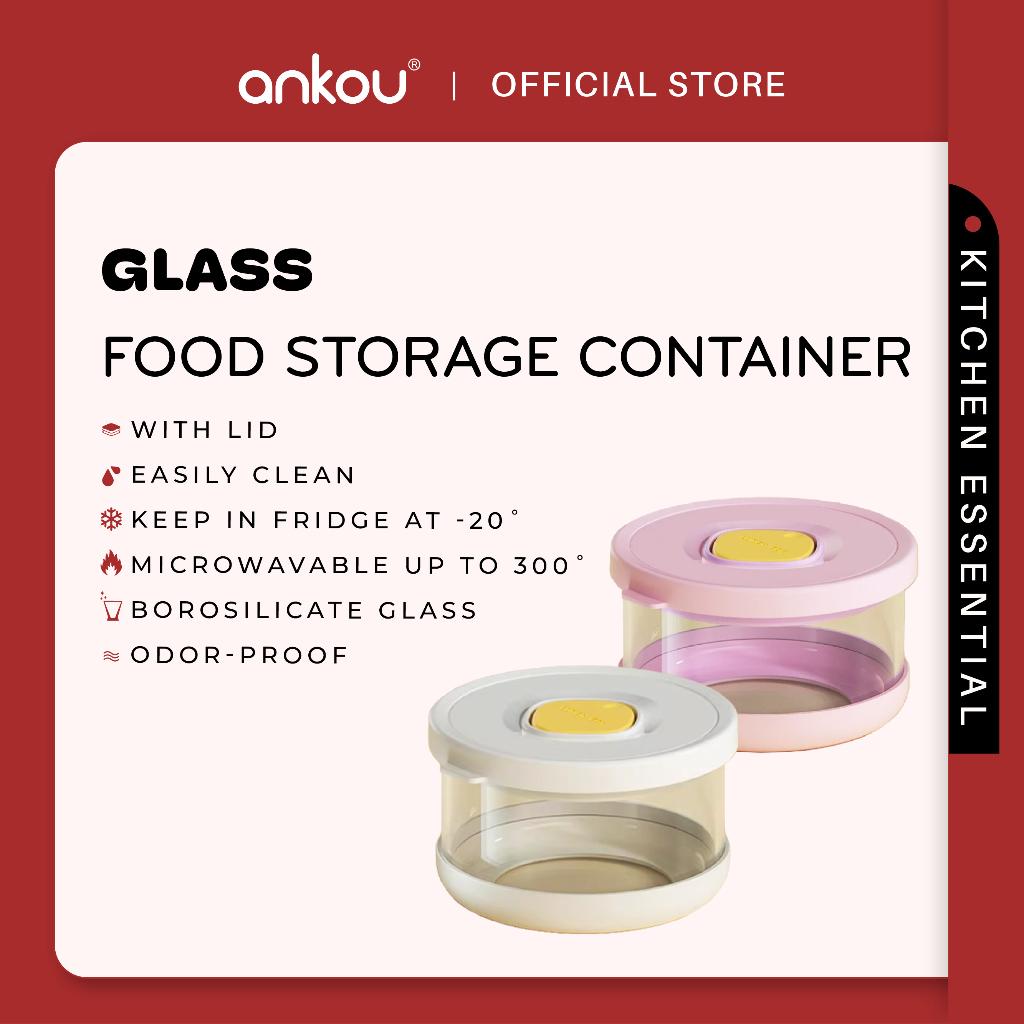 Ankou Food Storage Container - Glass 350ml / 750ml / 1000ml