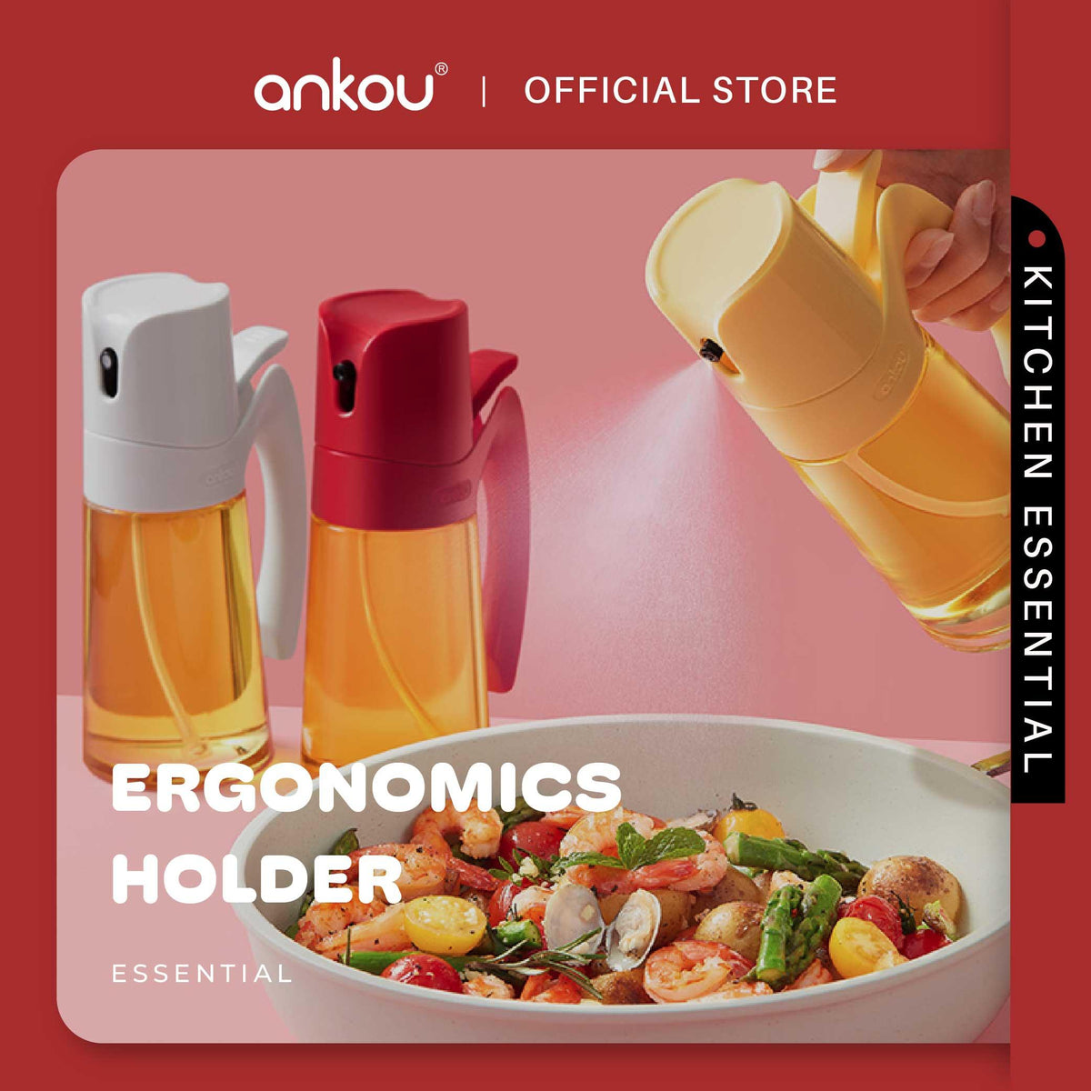 ANKOU Spray Oil Dispenser 300ml