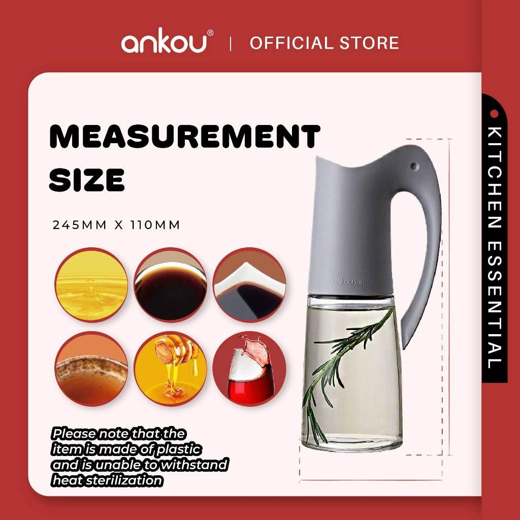 ANKOU Auto-Flip Cover Oil Dispenser (500ml)