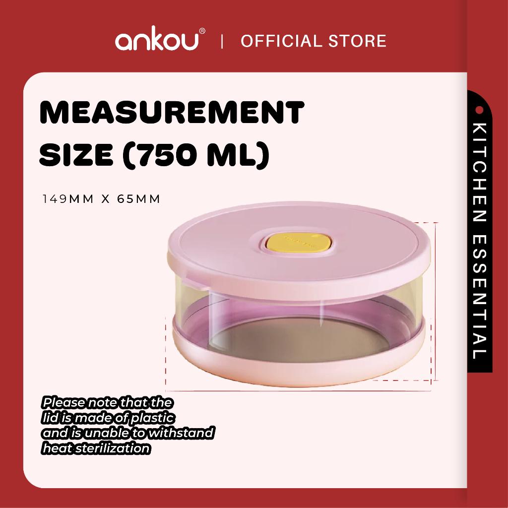 Ankou Food Storage Container - Glass 350ml / 750ml / 1000ml