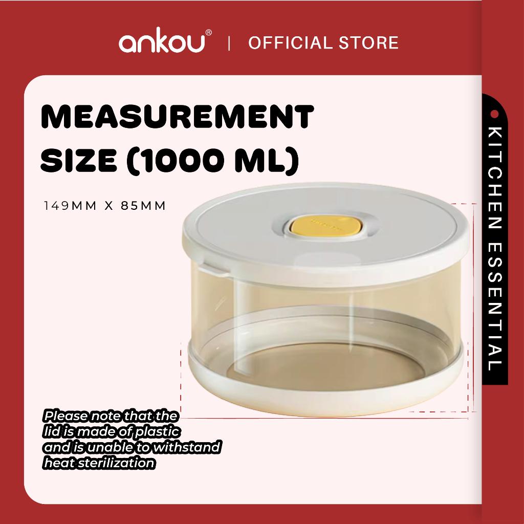 Ankou Food Storage Container - Glass 350ml / 750ml / 1000ml