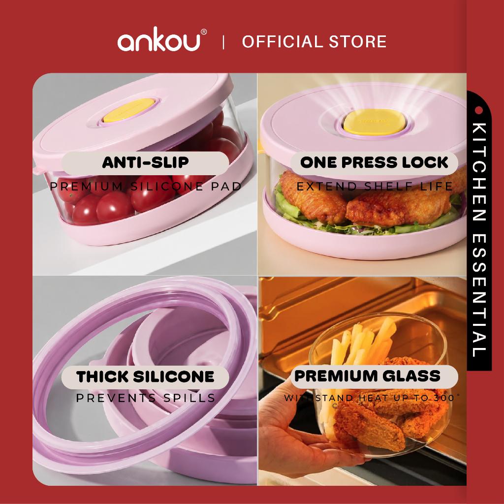 Ankou Food Storage Container - Glass 350ml / 750ml / 1000ml