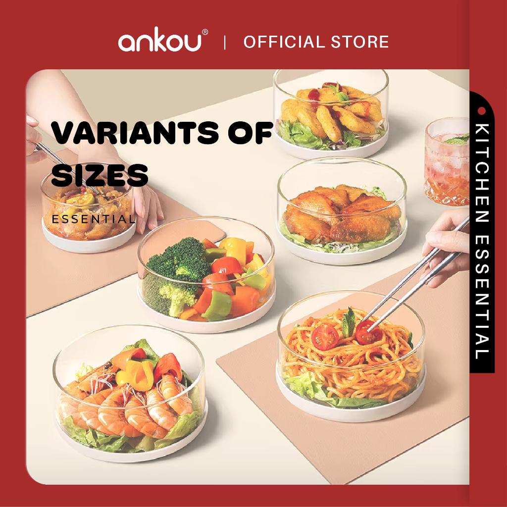 Ankou Food Storage Container - Glass 350ml / 750ml / 1000ml