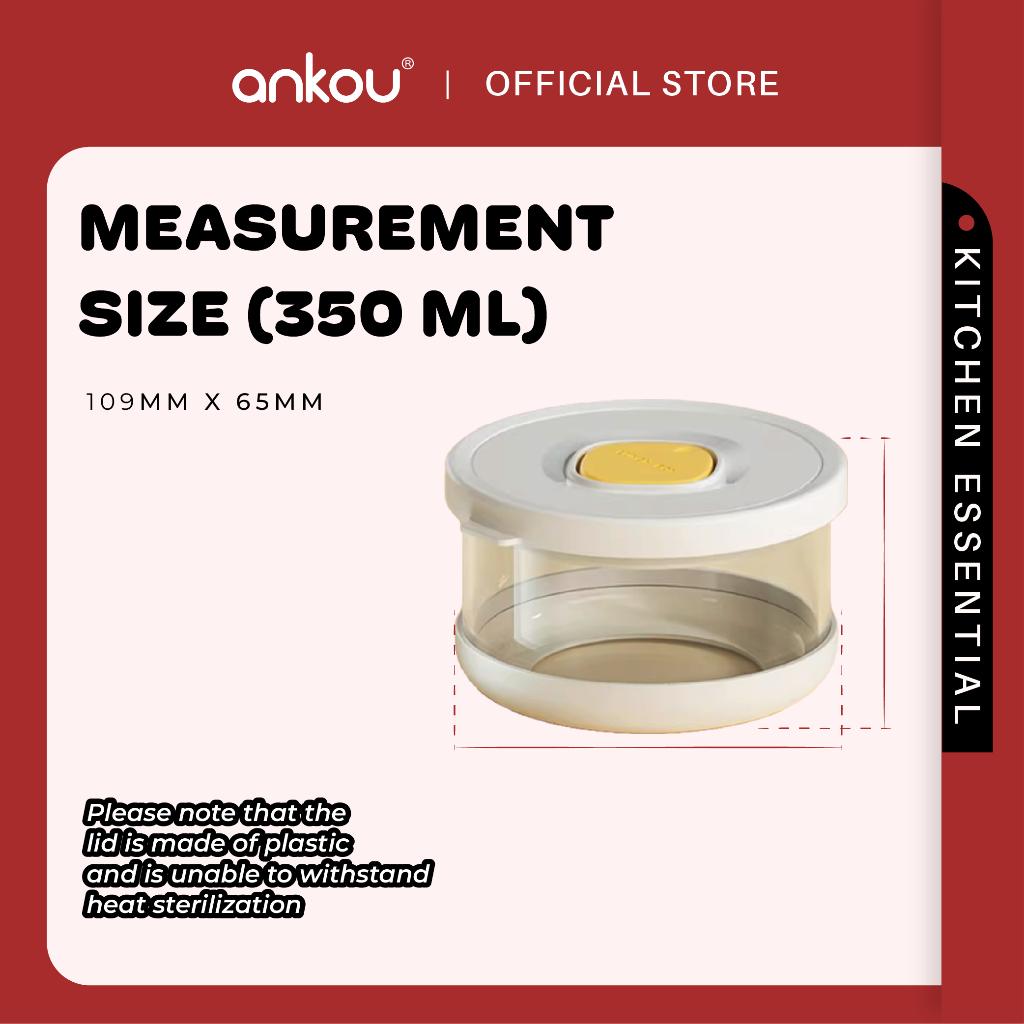 Ankou Food Storage Container - Glass 350ml / 750ml / 1000ml