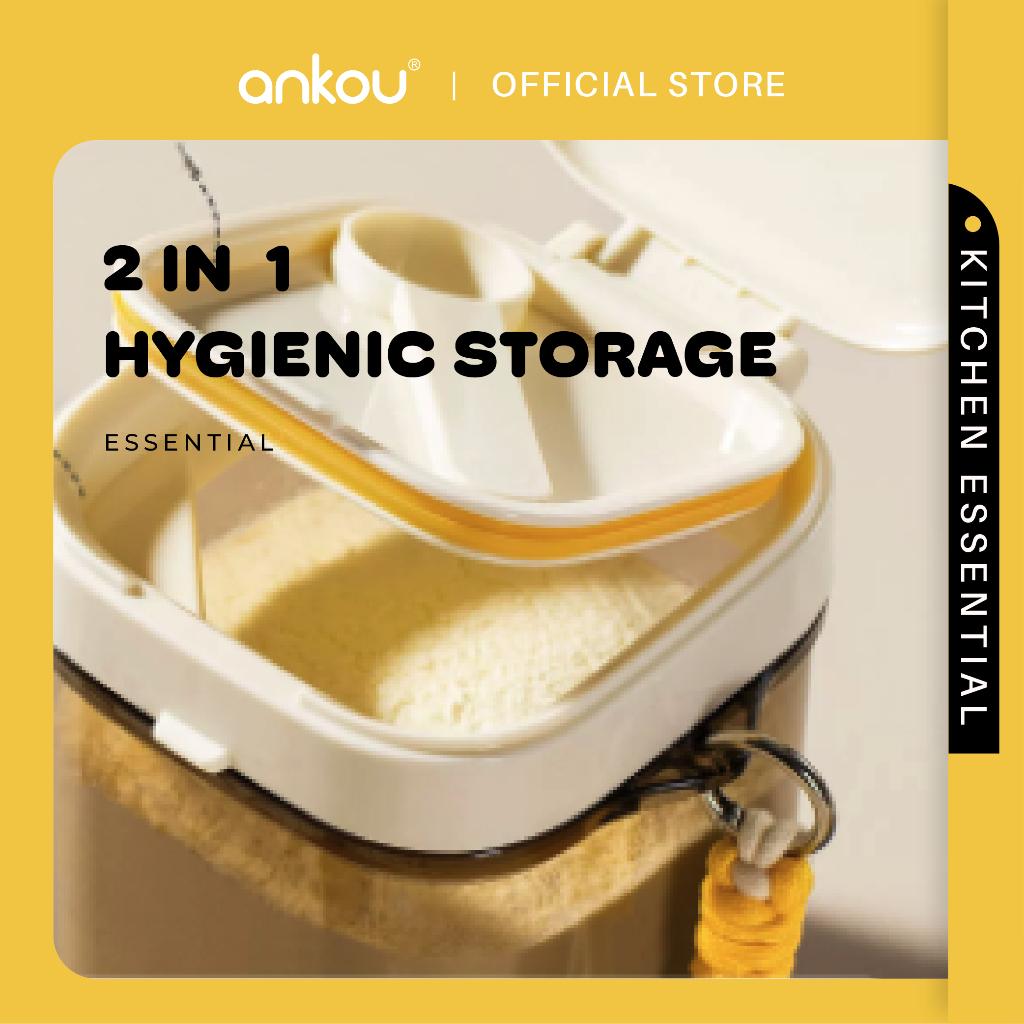 ANKOU Anti-UV Milk Powder Container with Holder - 400ml