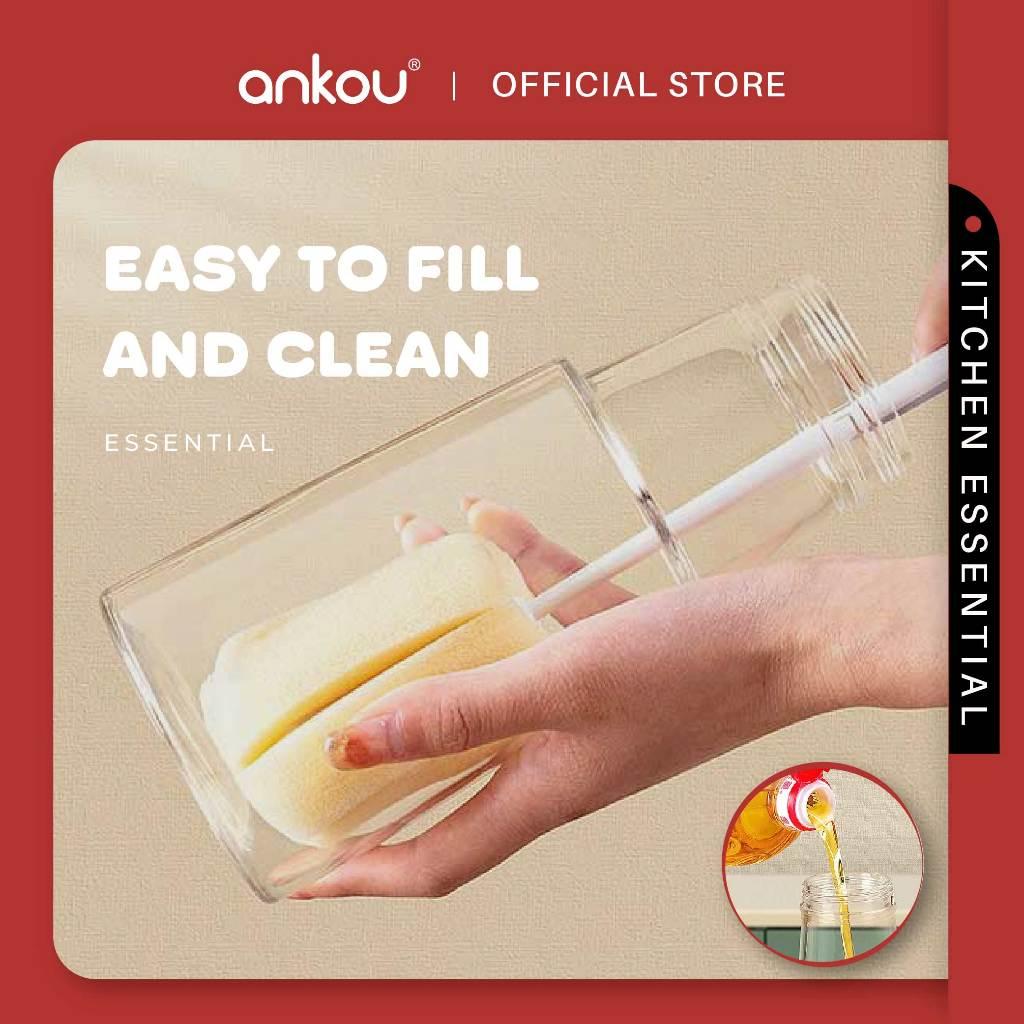 ANKOU Auto-Flip Cover Oil Dispenser (500ml)