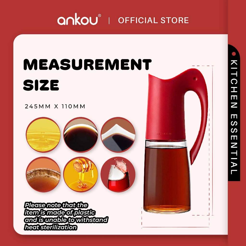 ANKOU Auto-Flip Cover Oil Dispenser (500ml)