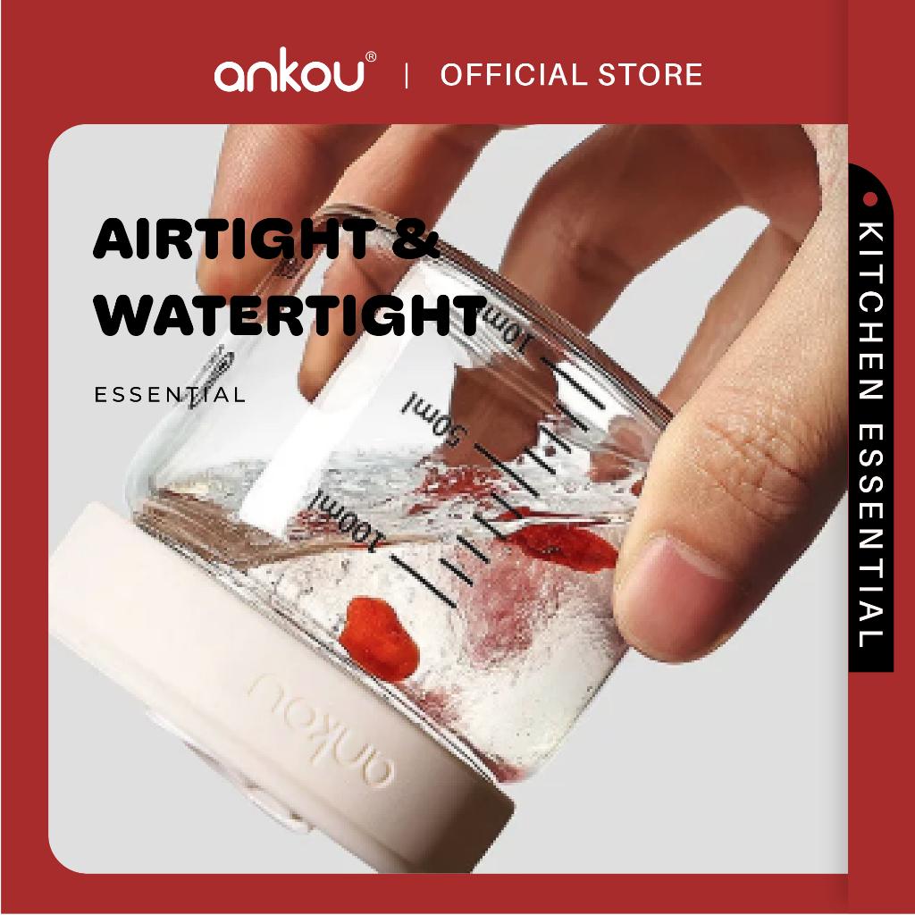 ANKOU Portable Glass Food Storage Container