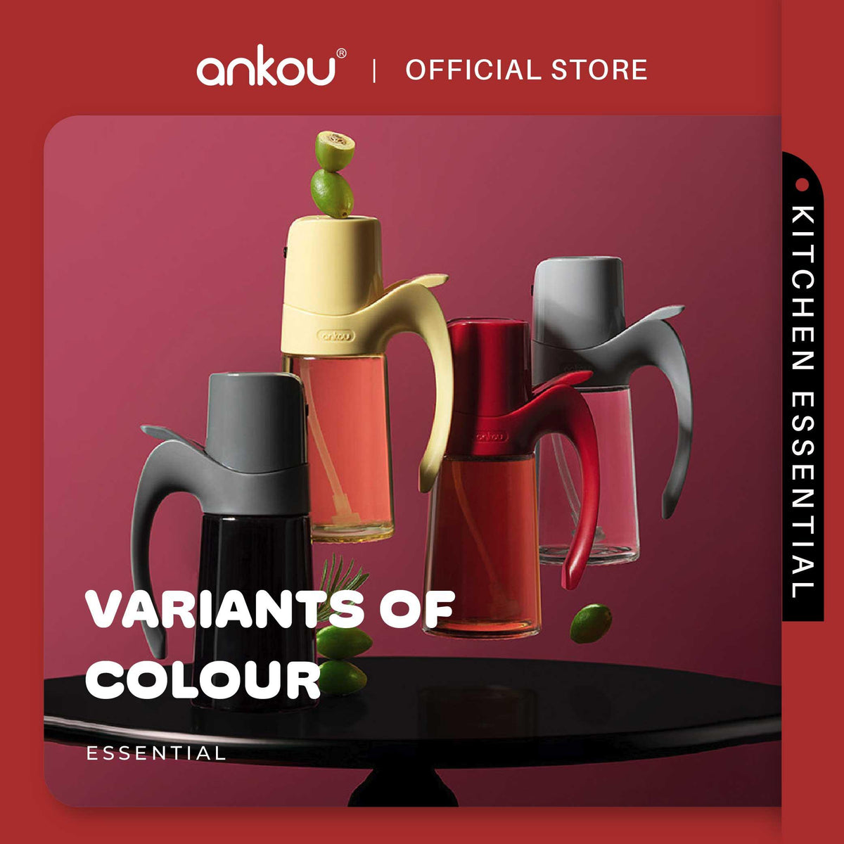 ANKOU Spray Oil Dispenser 300ml