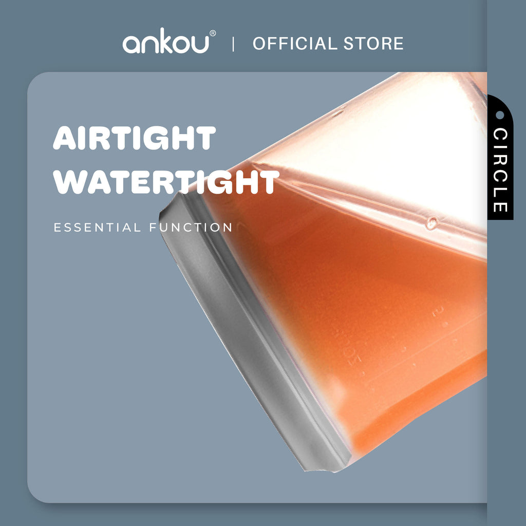 ANKOU Airtight Milk Powder Container - Circle (1500ml)