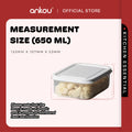Ankou Food Storage Container - Plastic 650ml / 850ml / 1300ml / 1800ml